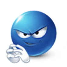 Blue Emoji GIF