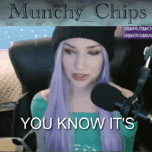 Munchy Chips Beanie GIF