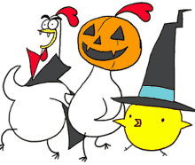 Chicken Chicken Bro GIF - Chicken Chicken Bro Halloween GIFs