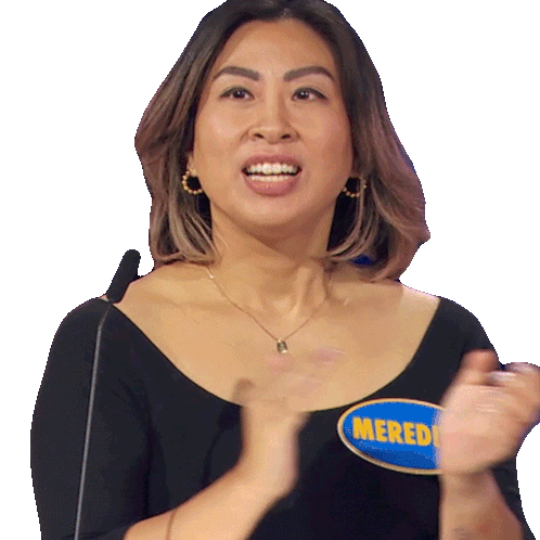 Yes Meredith Sticker - Yes Meredith Family Feud Canada Stickers