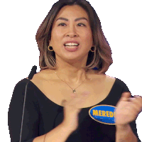 Yes Meredith Sticker - Yes Meredith Family Feud Canada Stickers