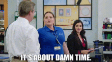 Superstore Dina Fox GIF - Superstore Dina Fox Its About Damn Time GIFs