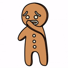 cookie ginger cute worried anxious