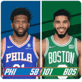 Philadelphia 76ers (58) Vs. Boston Celtics (101) Third-fourth Period Break GIF - Nba Basketball Nba 2021 GIFs