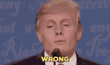 Trump Wrong GIF - Trump Wrong GIFs