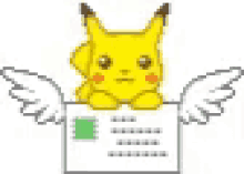 pokemon pikachu mail letter email