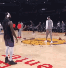 lance stephenson dance lakers hyped