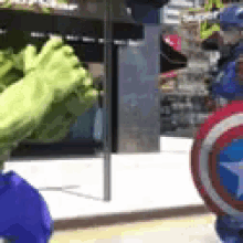 Hulk Punch GIF - Hulk Punch Captain America GIFs