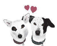 Dog Love Sticker - Dog Love You Stickers