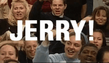 Jerry Springer Crowd GIF - Audience Jerry Cheering GIFs