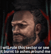 Starcraft Mengsk GIF - Starcraft Mengsk Rule This Sector GIFs