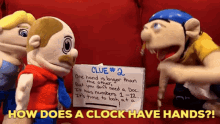 Sml Jeffy GIF - Sml Jeffy How Does A Clock Have Hands GIFs