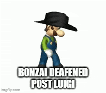 Bonzai Deafened GIF - Bonzai Deafened Luigi GIFs