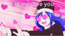 Let Me Love You Fairy Tail GIF - Let Me Love You Fairy Tail Heart Eyes GIFs