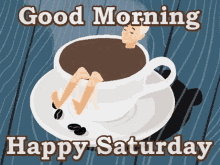 Saturday Good Morning GIF - Saturday Good Morning Coffee GIFs