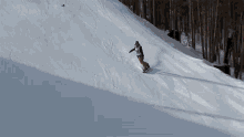 Swirve Going Downhill GIF - Swirve Going Downhill Snowboard GIFs