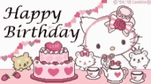 Hello Kitty Happy Birthday GIF - Hello Kitty Happy Birthday Birthday GIFs