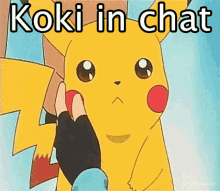 Koki Pikachu GIF - Koki Pikachu Koki In Chat GIFs