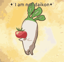 Hanako Kun I Am Not Daikon GIF - Hanako Kun I Am Not Daikon GIFs