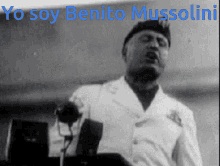 Benito Mussolini Yo Soy GIF - Benito Mussolini Yo Soy Italian GIFs