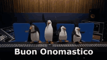 Buon Onomastico Festeggiare Festa Pinguini Di Madagascar GIF