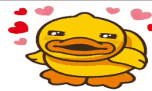 Bad Duck Duck In Love GIF - Bad Duck Duck In Love Love GIFs