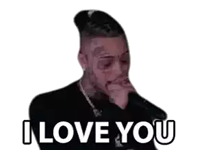 I Love You Kimetrius Christopher Foose Sticker - I Love You Kimetrius Christopher Foose Lil Skies Stickers
