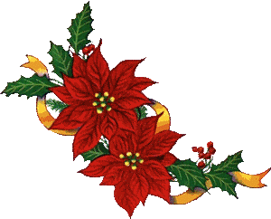 Boldog Karácsonyt Mistletoe Sticker - Boldog Karácsonyt Mistletoe Poinsettia Stickers