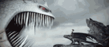 Scared Red Eyes GIF - Scared Red Eyes Sharp Teeth GIFs