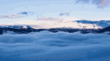 Mountains Clouds GIF