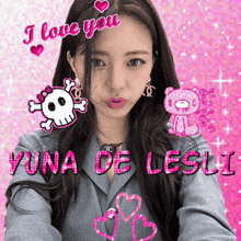 Yuna Itzy GIF - Yuna Itzy Glitter GIFs