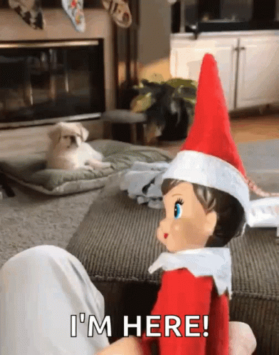 Christmas Presents Elf On The Shelf GIF