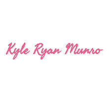 Kyle Munro Kyle Ryan Munro GIF - Kyle Munro Kyle Ryan Munro Kyle Munro Logo GIFs