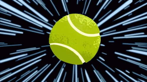 Tennis Ball Move GIF - Tennis Ball Move Spin GIFs