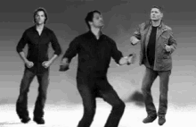 Jensen Ackles Dance GIF - Jensen Ackles Dance Misha Collins GIFs