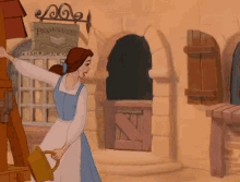 Beauty And The Beast Jump GIF - Beauty And The Beast Jump Happy GIFs