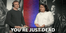 Youre Just Dead Caleb Sullivan GIF - Youre Just Dead Caleb Sullivan Dave Olson GIFs