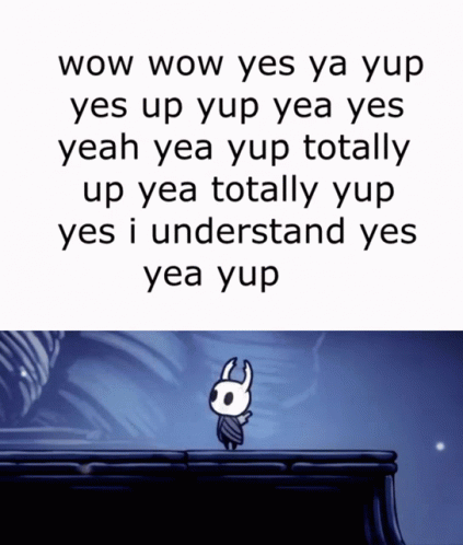 Hollow Knight Agree GIF - Hollow Knight Agree Yes GIFs