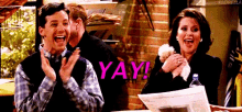 Will And Grace Yay GIF - Will And Grace Yay Hooray GIFs