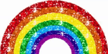 Buon Giorno Rainbow GIF - Buon Giorno Rainbow Glitter GIFs