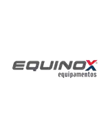 a logo for equinox equipments with a white background
