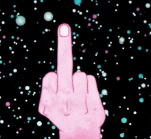 Middle Finger Fuck You GIF - Middle Finger Fuck You Trippy GIFs