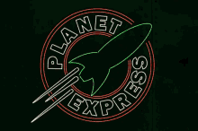 Planet Express Futurama GIF - Planet Express Futurama Logo GIFs