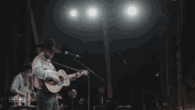 Playing Guitar Colter Wall GIF - Playing Guitar Colter Wall Stagecoach GIFs