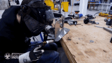 welding james hobson cybertruck build focus working