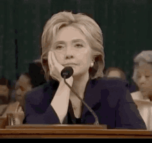Hillary Clinton Not GIF - Hillary Clinton Not Scared GIFs