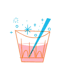 Lowball Glass Drink GIF