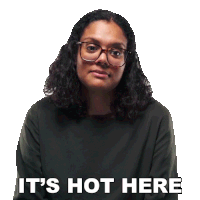 It'S Hot Here Hannah Sticker - It'S Hot Here Hannah Moonshine Post Stickers