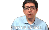 Eres Un Animal Aldo Bartra Sticker - Eres Un Animal Aldo Bartra El Robot De Platon Stickers
