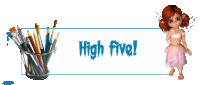 Animated Fairy Reaction High Five Sticker - Animated Fairy Reaction High Five Stickers